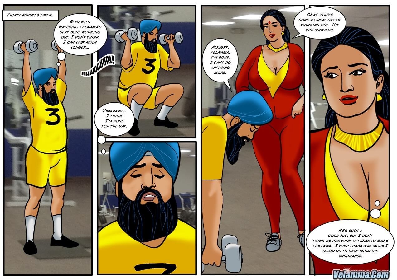 Velamma [Velamma] 43 . Velamma - Chapter 43 - Sexy Assistant Coach Velamma [Velamma] – page 17