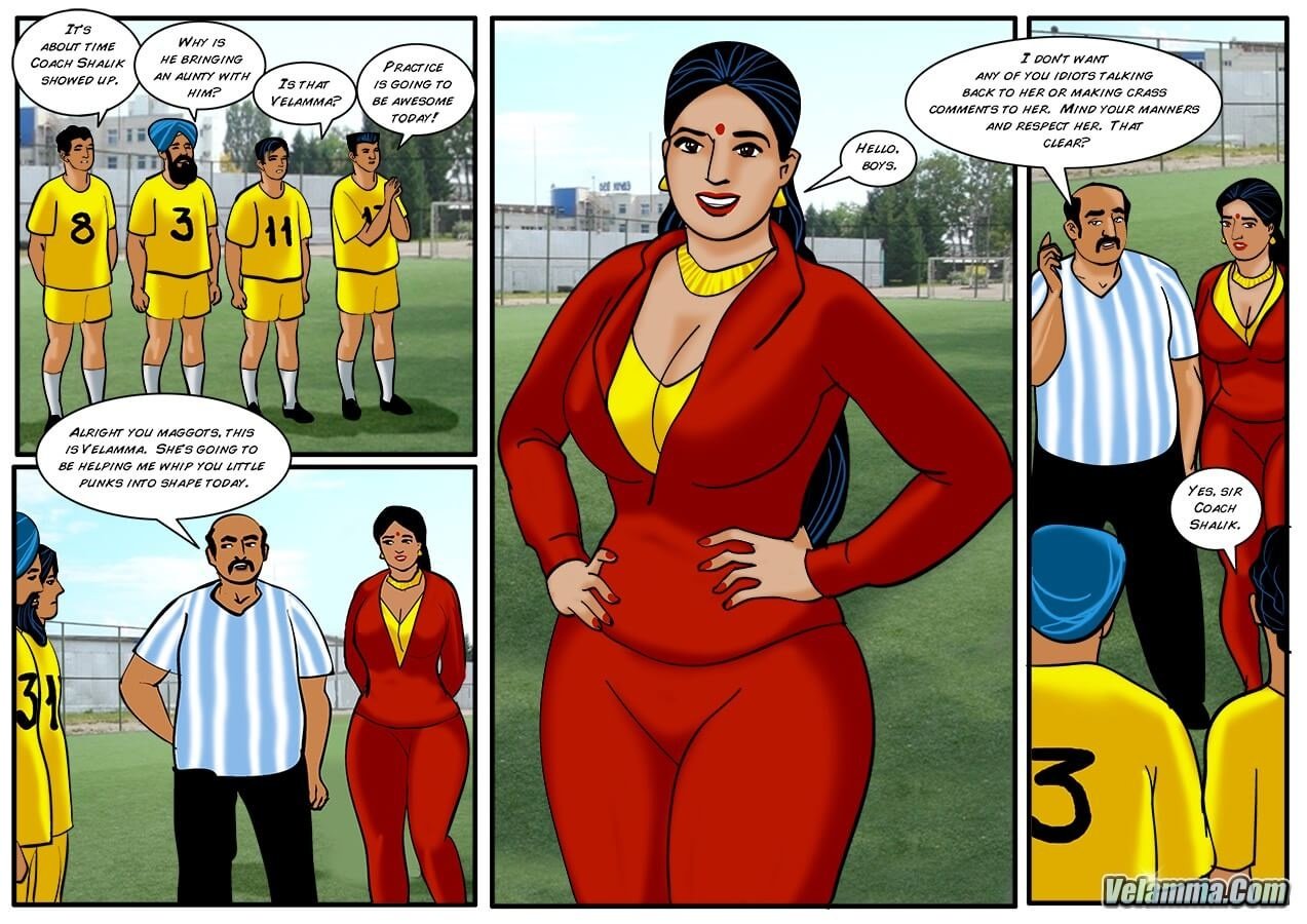 Velamma [Velamma] 43 . Velamma - Chapter 43 - Sexy Assistant Coach Velamma [Velamma] – page 6
