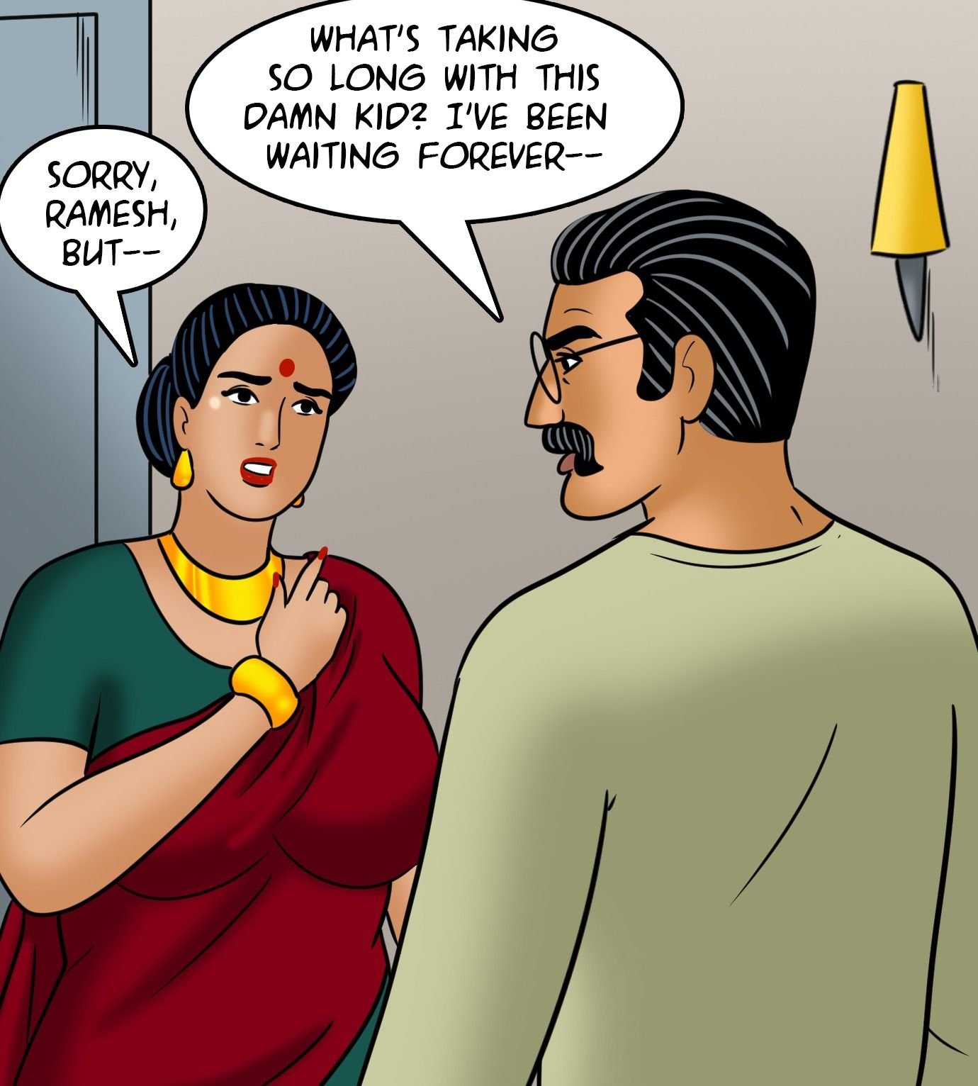 Velamma [Velamma] 110 . Velamma - Chapter 110 - Merry Christmas! [Velamma] – page 131