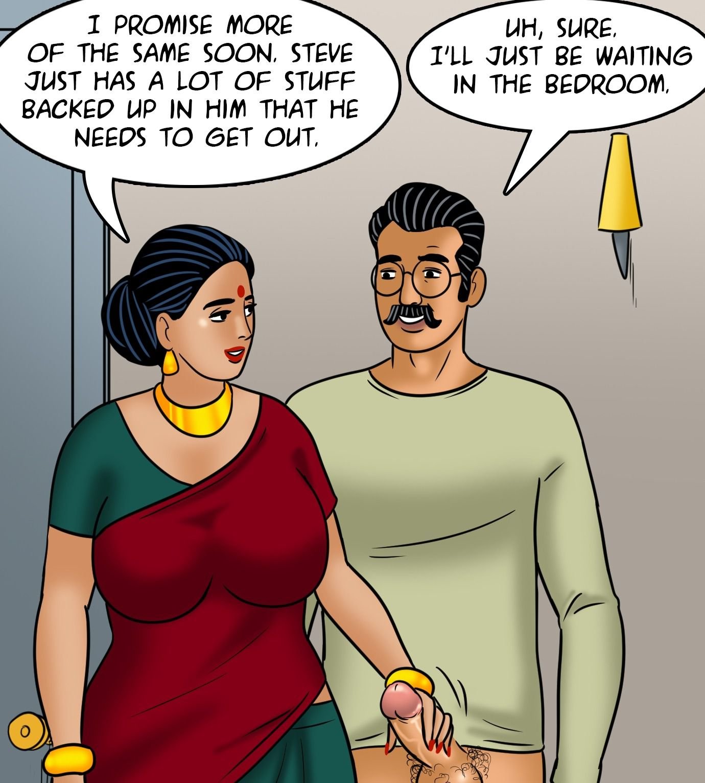 Velamma [Velamma] 110 . Velamma - Chapter 110 - Merry Christmas! [Velamma] – page 134