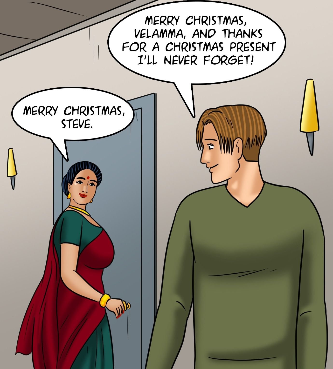 Velamma [Velamma] 110 . Velamma - Chapter 110 - Merry Christmas! [Velamma] – page 142