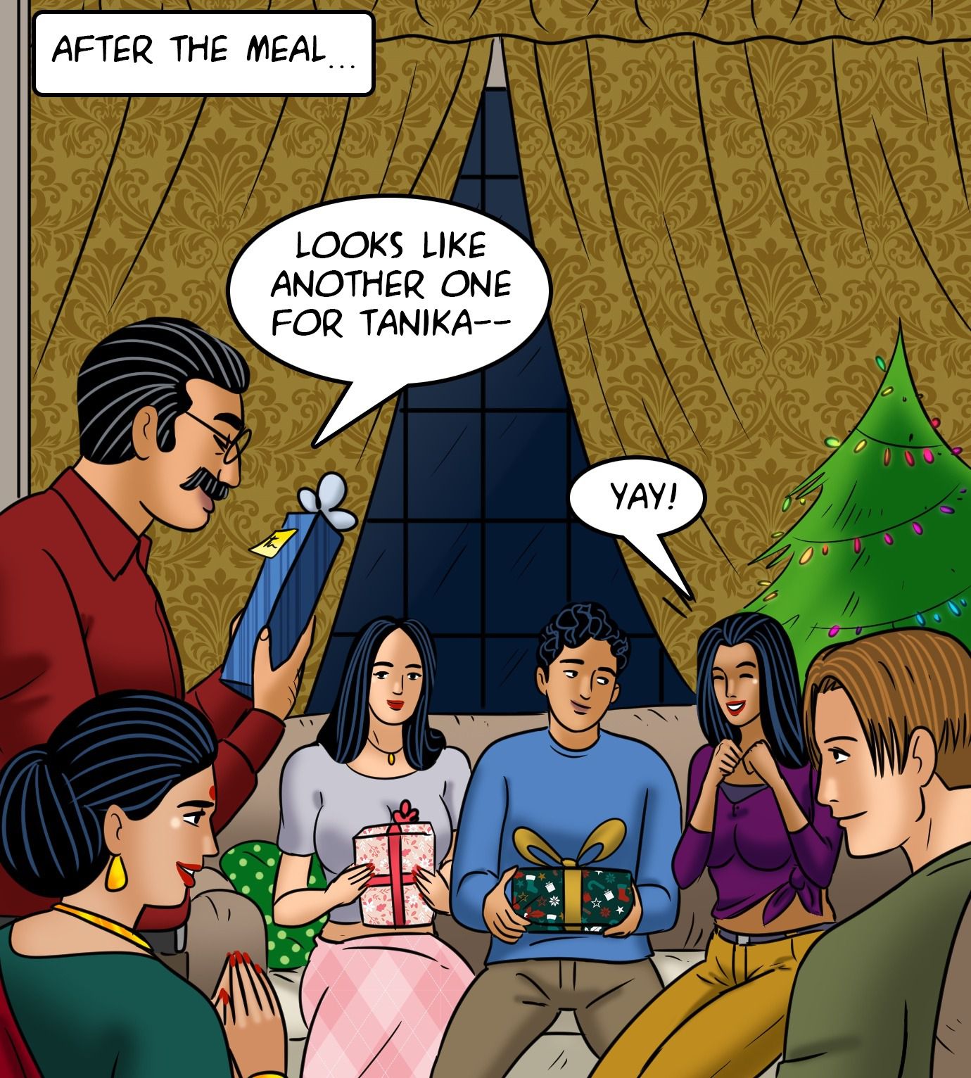 Velamma [Velamma] 110 . Velamma - Chapter 110 - Merry Christmas! [Velamma] – page 44