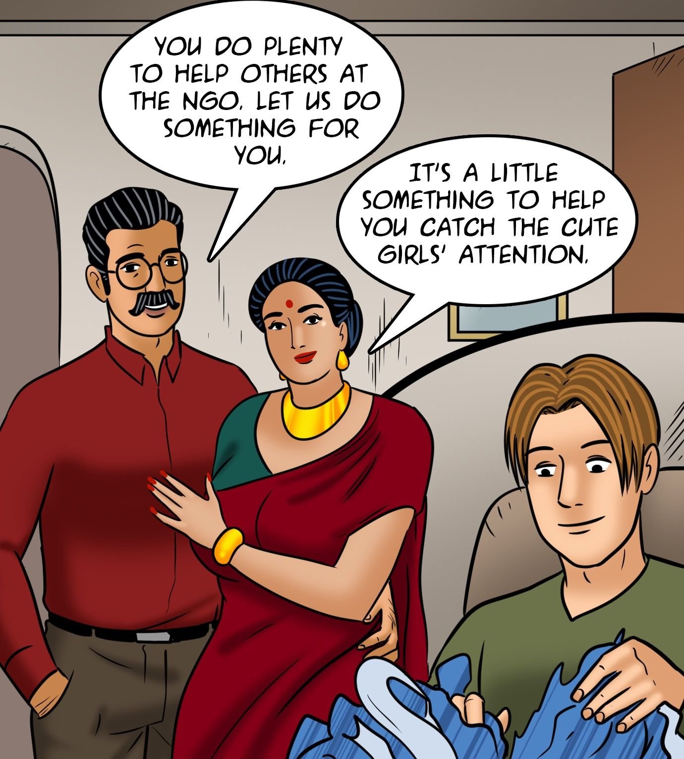 Velamma [Velamma] 110 . Velamma - Chapter 110 - Merry Christmas! [Velamma] – page 46