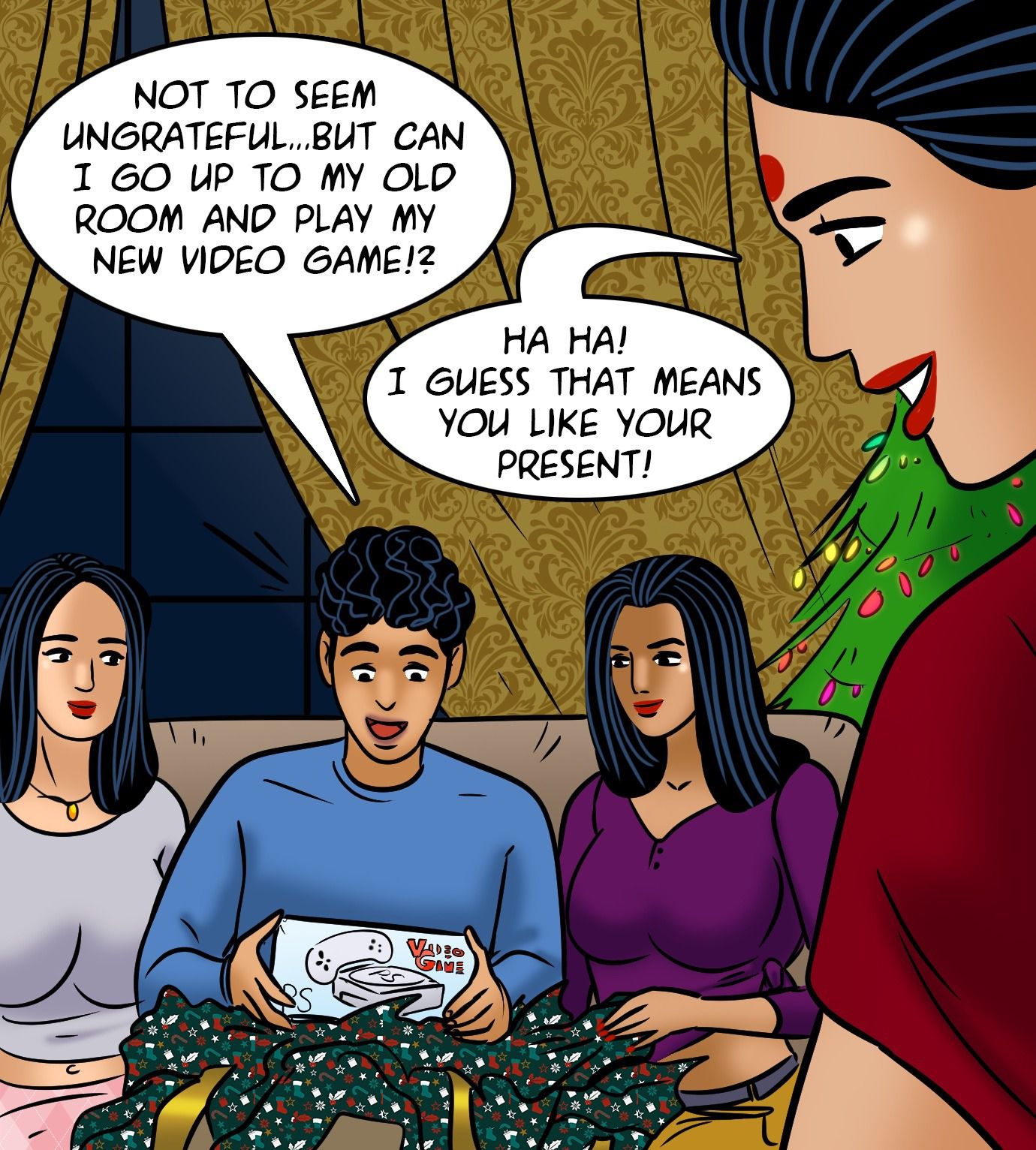 Velamma [Velamma] 110 . Velamma - Chapter 110 - Merry Christmas! [Velamma] – page 48