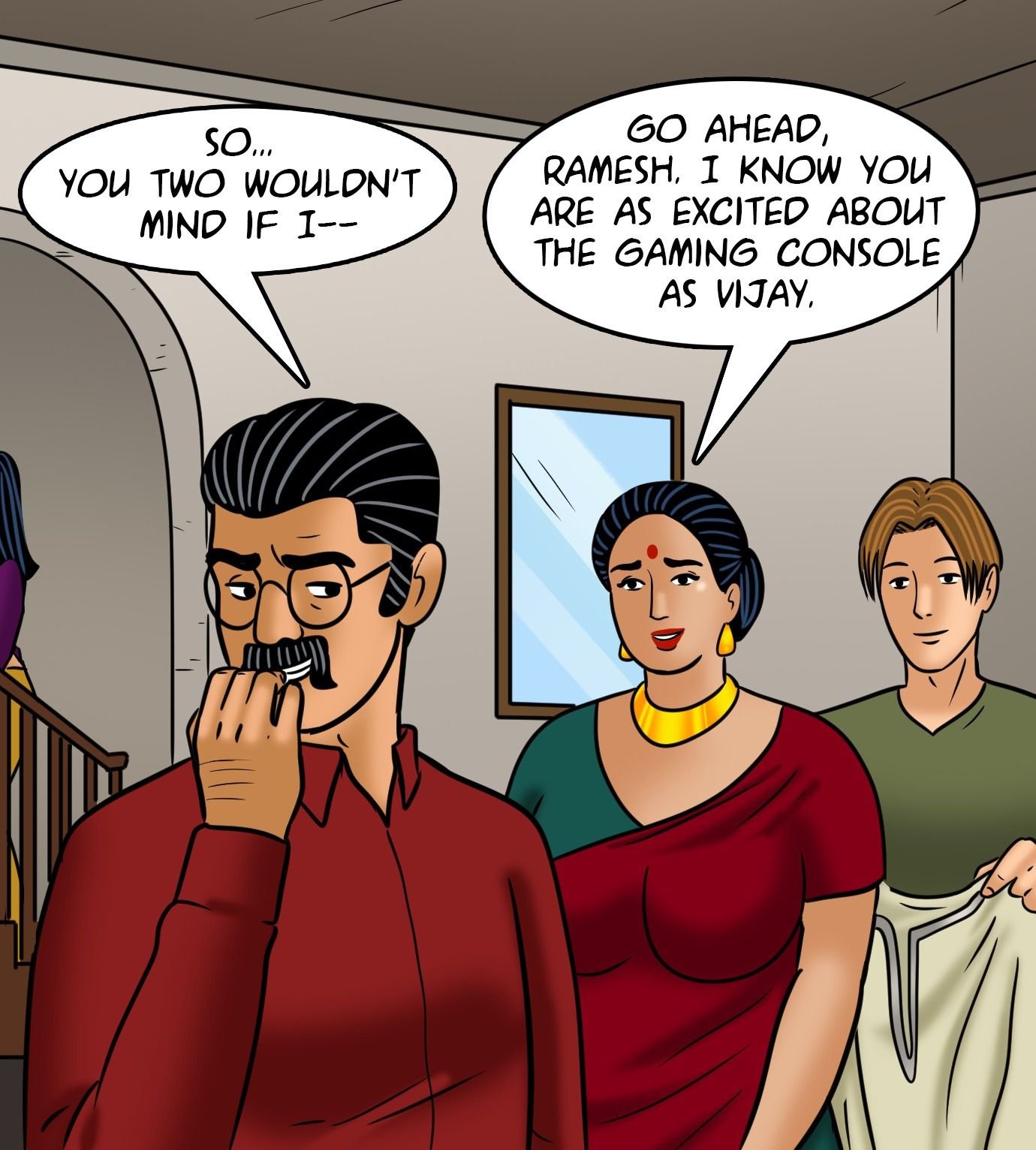 Velamma [Velamma] 110 . Velamma - Chapter 110 - Merry Christmas! [Velamma] – page 49