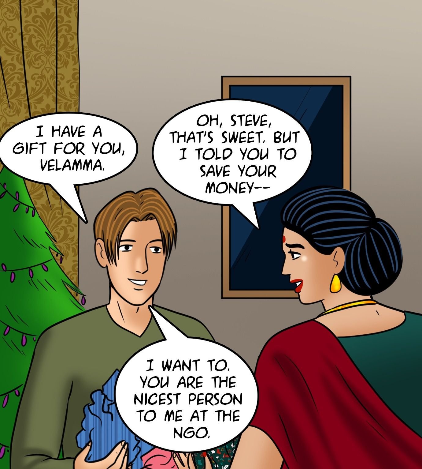 Velamma [Velamma] 110 . Velamma - Chapter 110 - Merry Christmas! [Velamma] – page 51