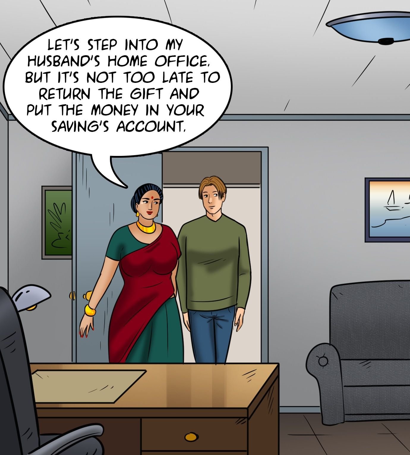 Velamma [Velamma] 110 . Velamma - Chapter 110 - Merry Christmas! [Velamma] – page 53