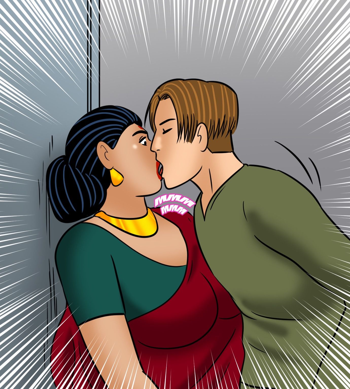 Velamma [Velamma] 110 . Velamma - Chapter 110 - Merry Christmas! [Velamma] – page 55