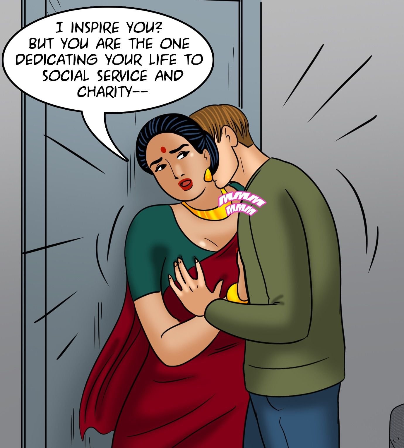 Velamma [Velamma] 110 . Velamma - Chapter 110 - Merry Christmas! [Velamma] – page 58