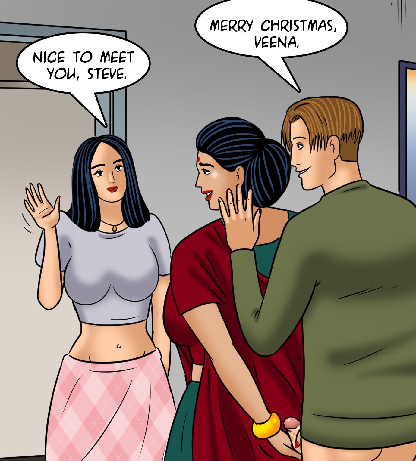 Velamma [Velamma] 110 . Velamma - Chapter 110 - Merry Christmas! [Velamma] – page 77