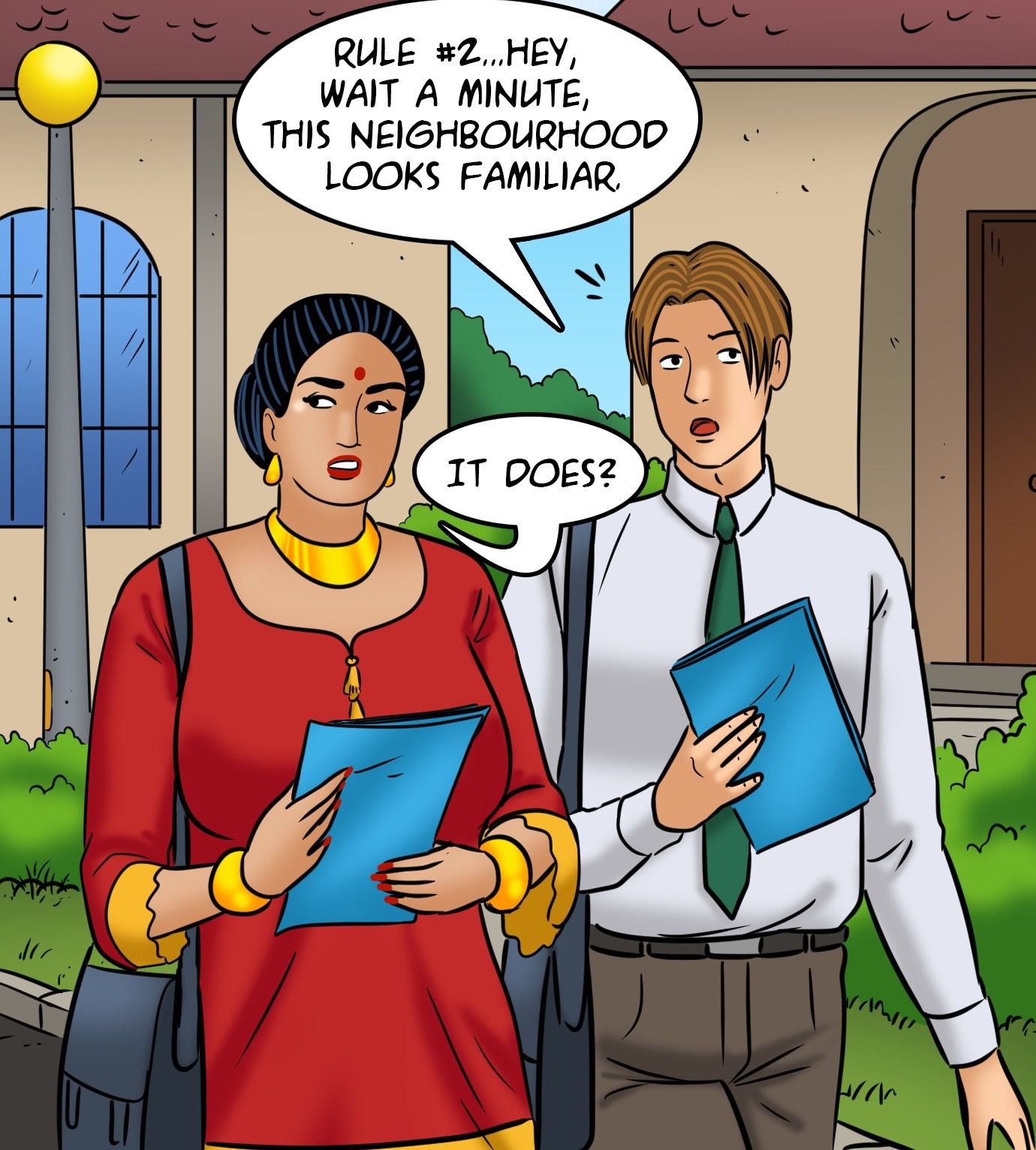 Velamma [Velamma] 110 . Velamma - Chapter 110 - Merry Christmas! [Velamma] – page 8