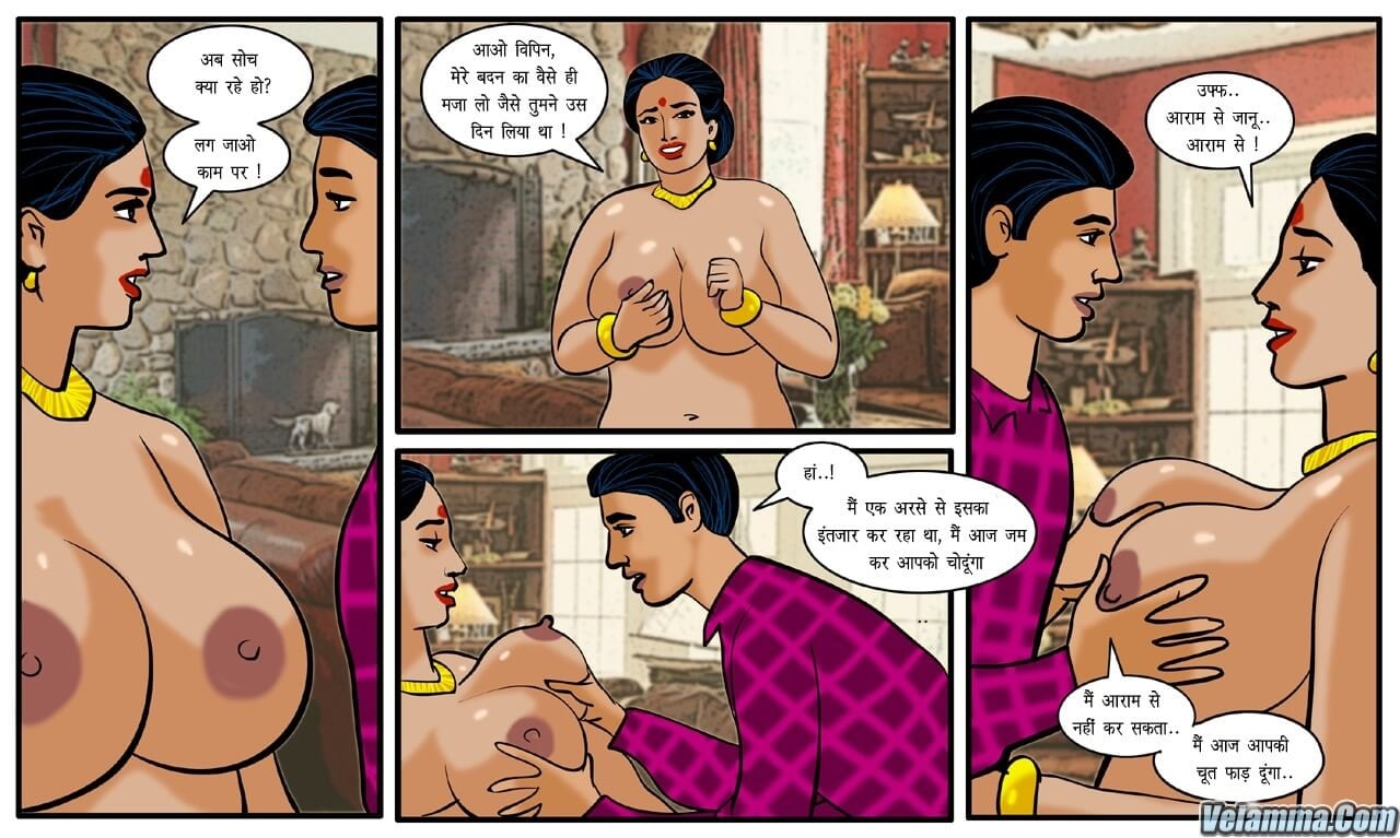Velamma [Velamma] 12.5 . Velamma - Hindi - Chapter 12 - नई शुरुआत [Velamma] – page 18