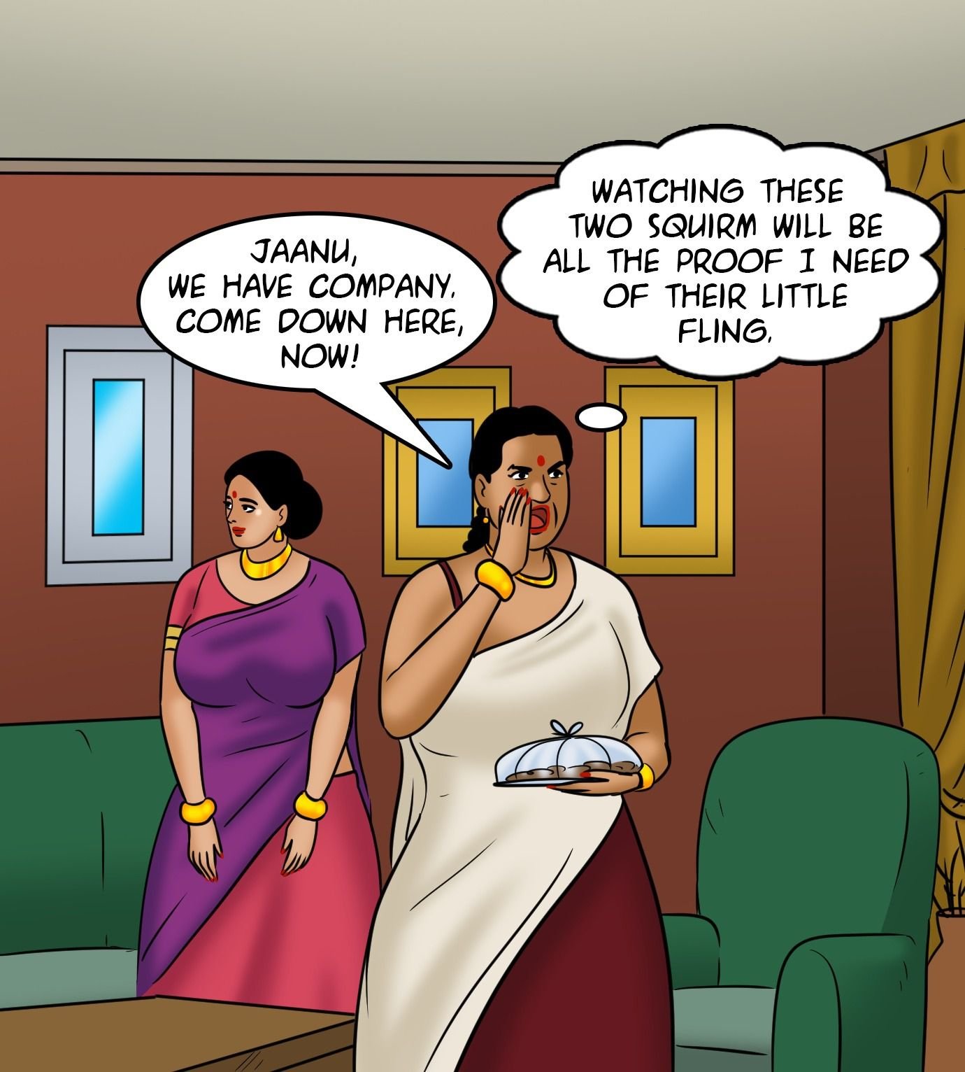 Velamma [Velamma] 116 . Velamma - Chapter 116 - Love Thy Neighbor [Velamma] – page 49