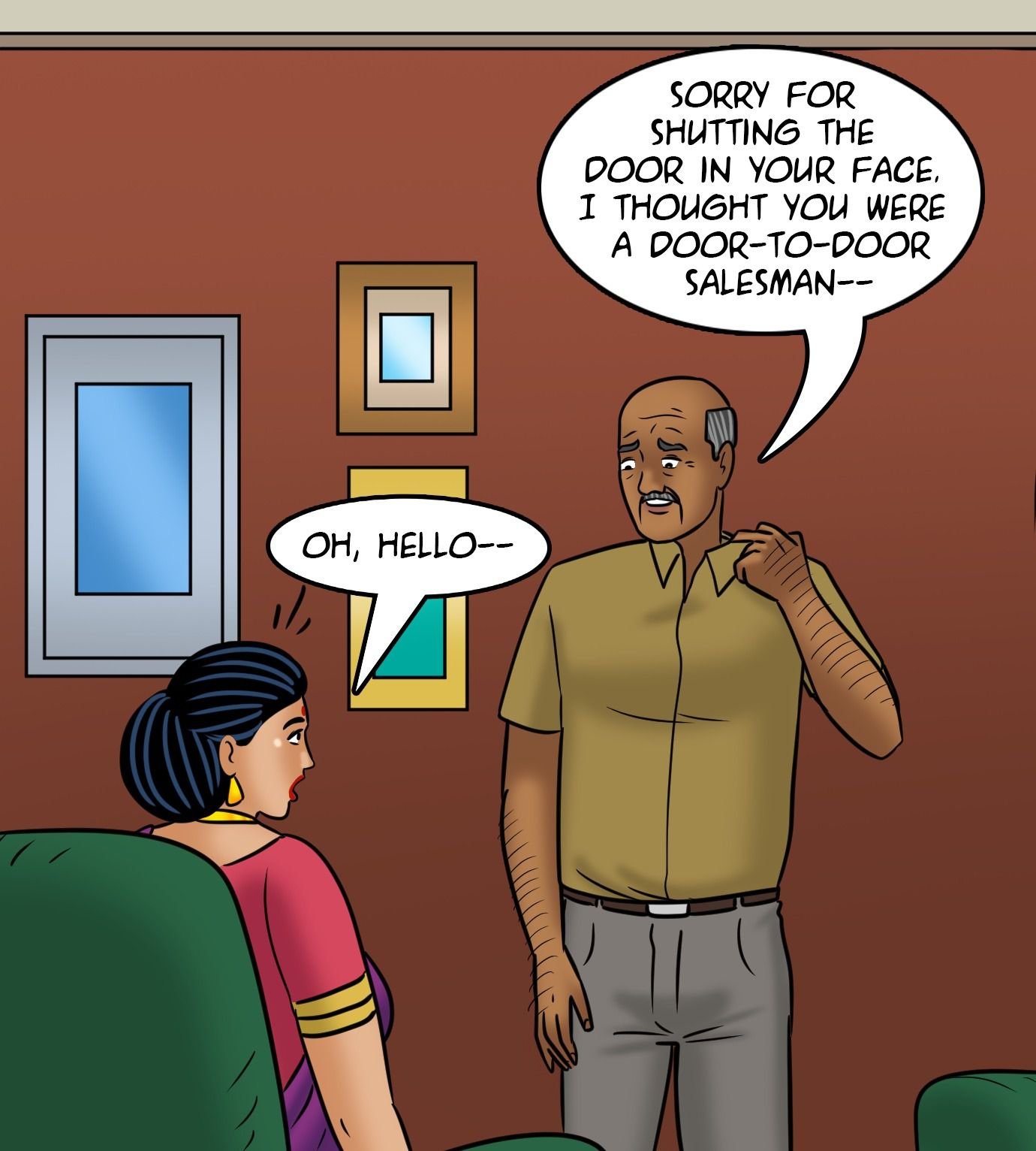 Velamma [Velamma] 116 . Velamma - Chapter 116 - Love Thy Neighbor [Velamma] – page 52
