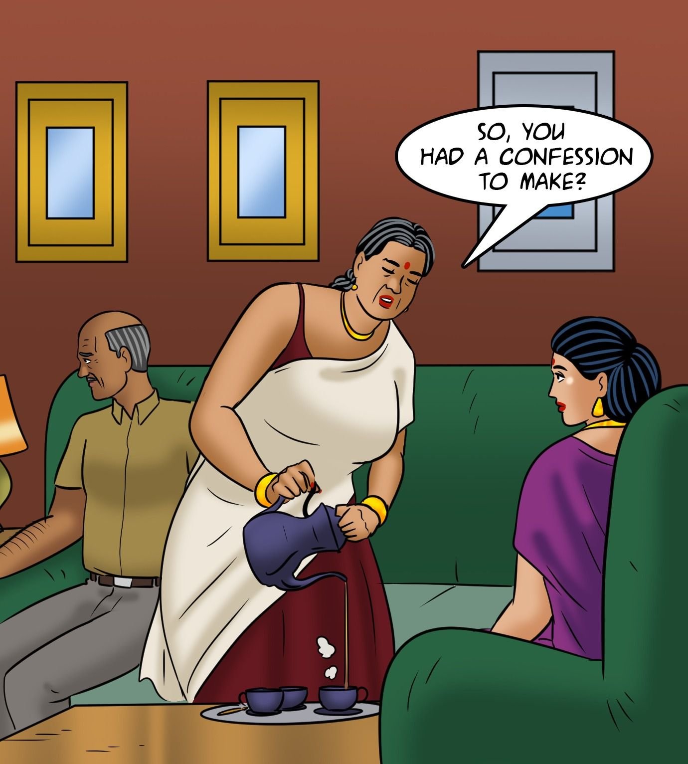 Velamma [Velamma] 116 . Velamma - Chapter 116 - Love Thy Neighbor [Velamma] – page 54