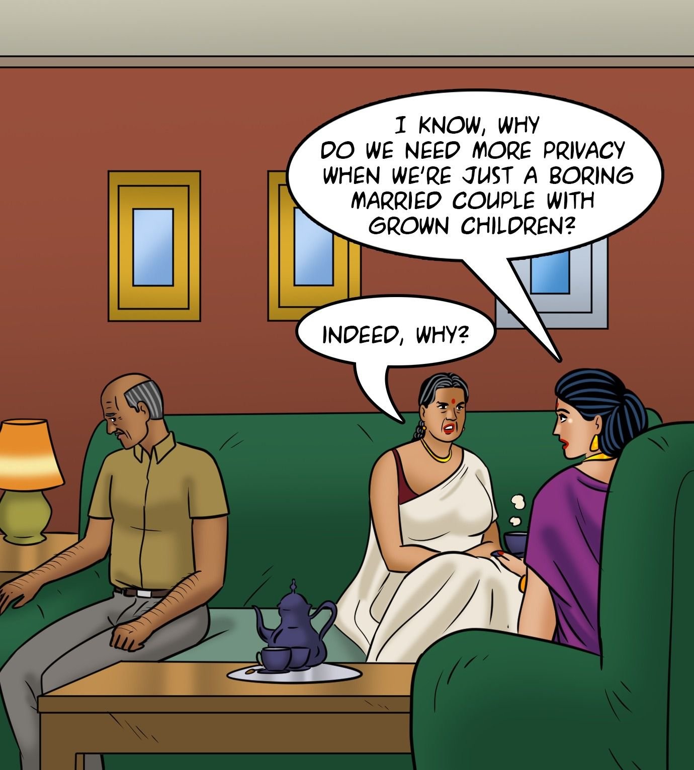Velamma [Velamma] 116 . Velamma - Chapter 116 - Love Thy Neighbor [Velamma] – page 56