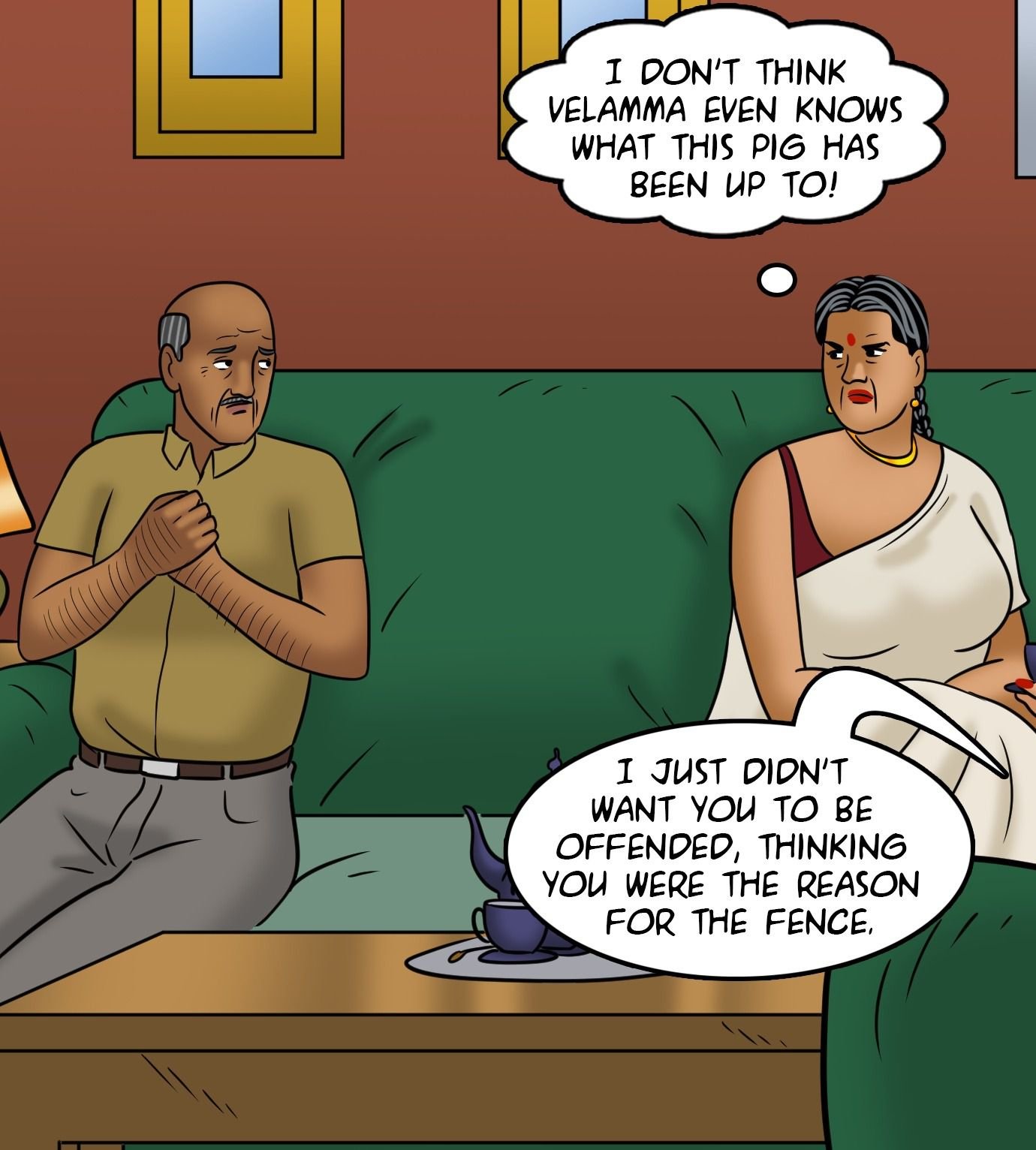 Velamma [Velamma] 116 . Velamma - Chapter 116 - Love Thy Neighbor [Velamma] – page 58