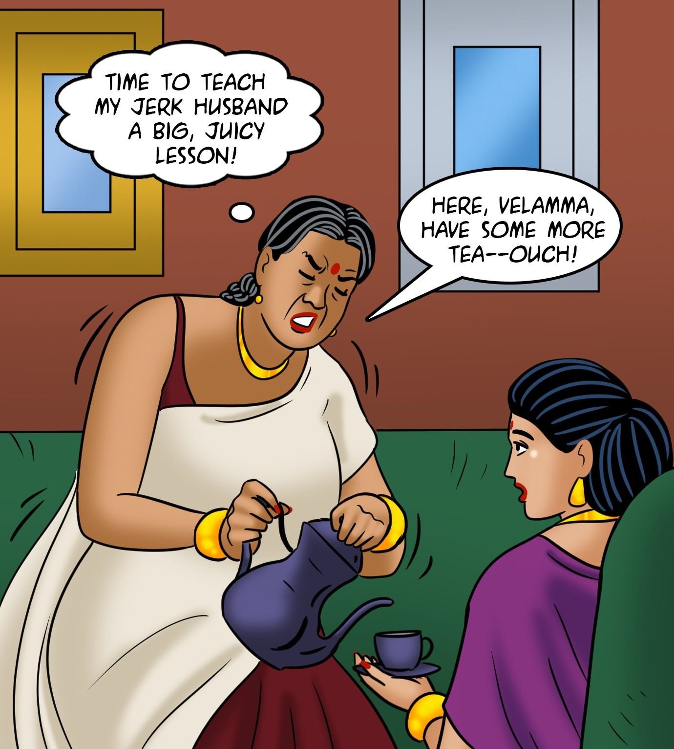 Velamma [Velamma] 116 . Velamma - Chapter 116 - Love Thy Neighbor [Velamma] – page 59