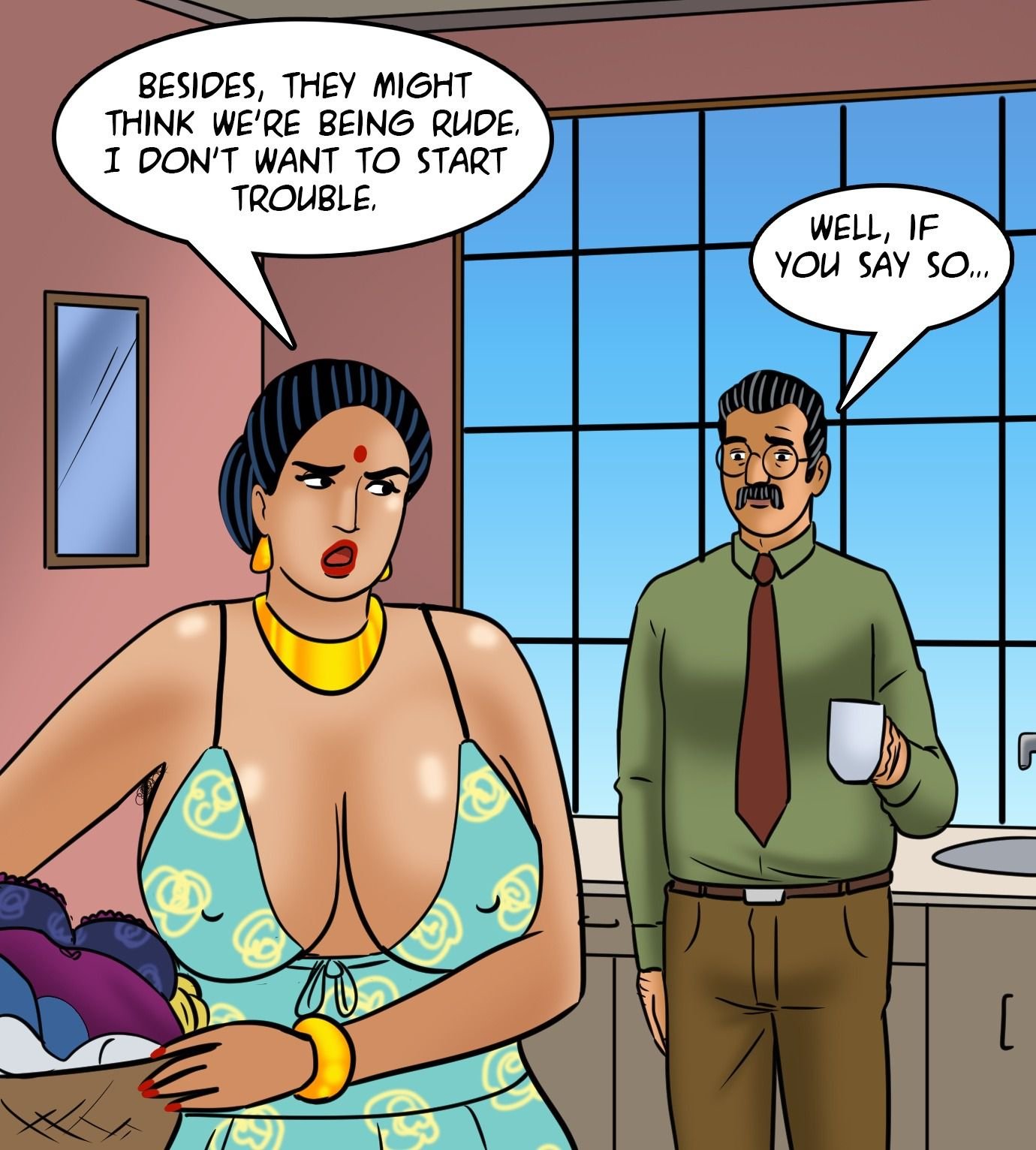 Velamma [Velamma] 116 . Velamma - Chapter 116 - Love Thy Neighbor [Velamma] – page 6