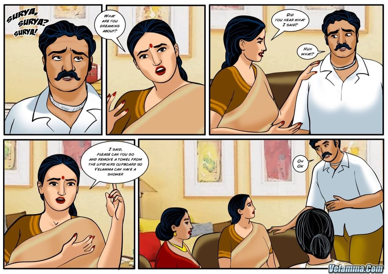 Velamma [Velamma] 47 . Velamma - Chapter 47 - Night With Surya And Nammi [Velamma] – page 7