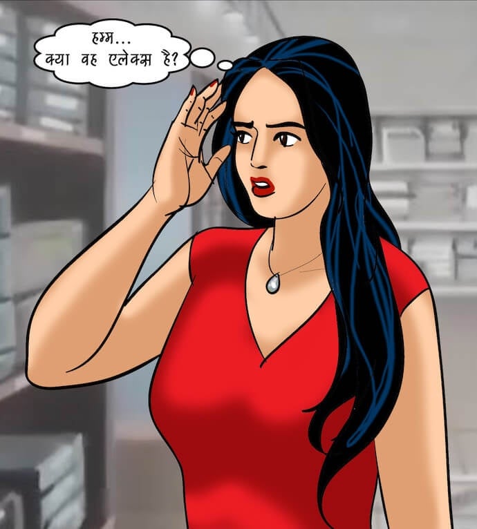 Velamma [Velamma] 81.5 . Velamma - Hindi - Chapter 81 - सेल्समैन का ऑफर [Velamma] – page 6
