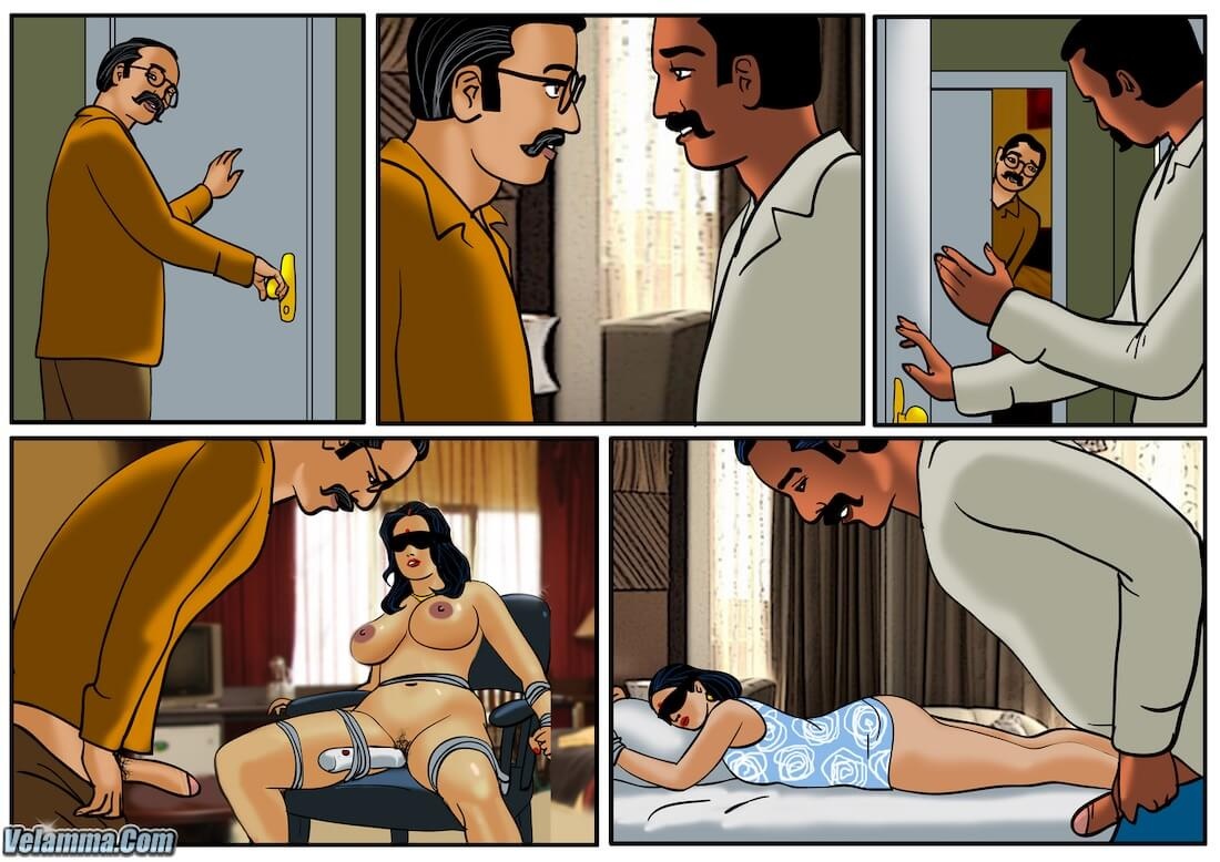 Velamma [Velamma] 36.5 . Velamma - Hindi - Chapter 36 - सविता भाभी और वेलम्मा एक ही कमरे में! [Velamma] – page 15