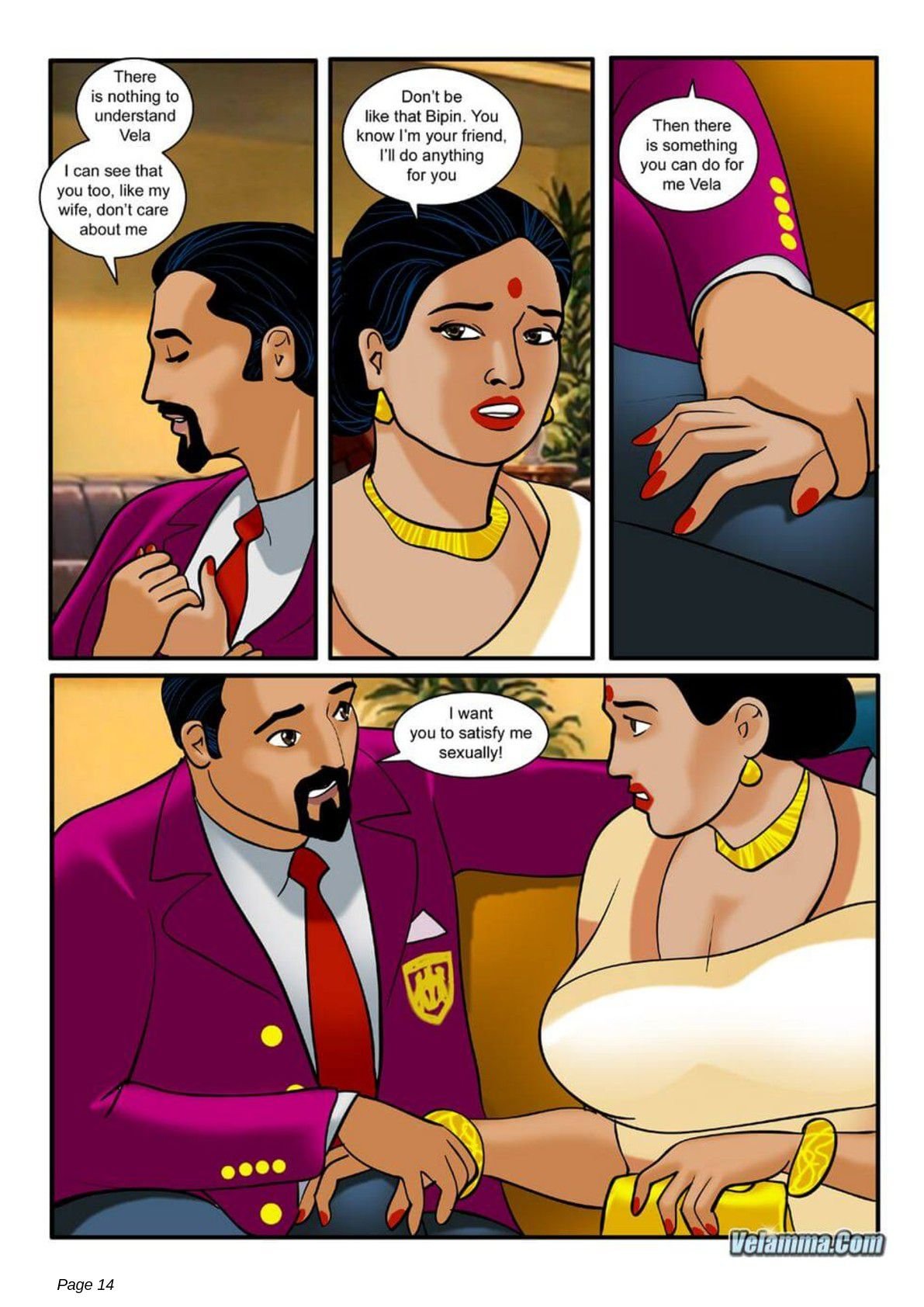 Velamma [Velamma] 5 . Velamma - Chapter 5 - The Chief Guest [Velamma] – page 14