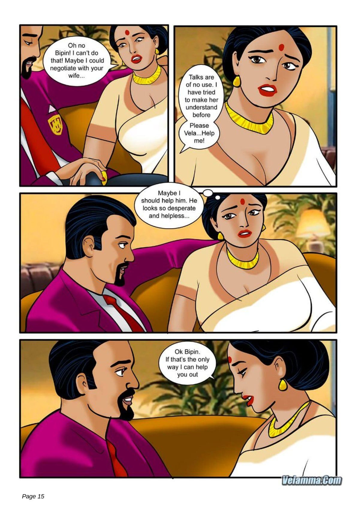 Velamma [Velamma] 5 . Velamma - Chapter 5 - The Chief Guest [Velamma] – page 15