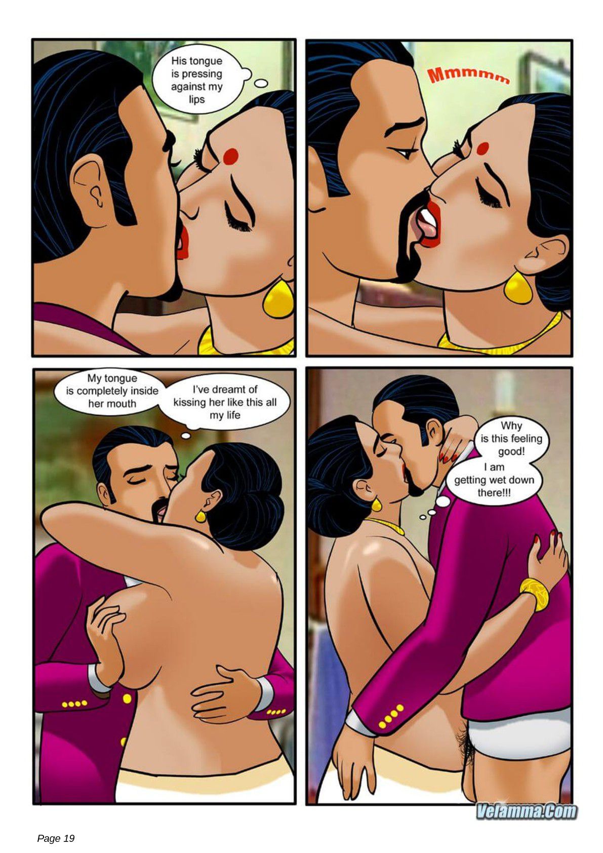Velamma [Velamma] 5 . Velamma - Chapter 5 - The Chief Guest [Velamma] – page 19