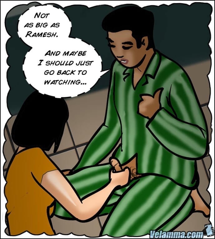 Velamma [Velamma] 53 . Velamma - Chapter 53 - Peephole [Velamma] – page 104