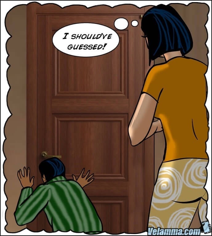Velamma [Velamma] 53 . Velamma - Chapter 53 - Peephole [Velamma] – page 55