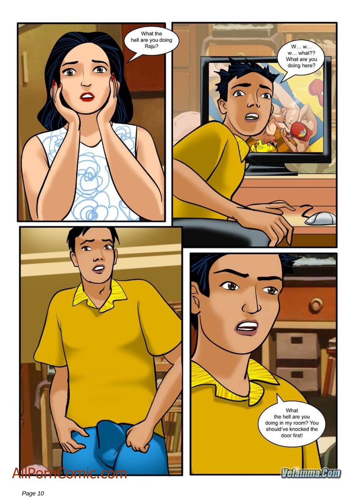 Velamma [Velamma] 7 . Velamma - Chapter 7 - She Needs More Than Just Motherly Love [Velamma] – page 10