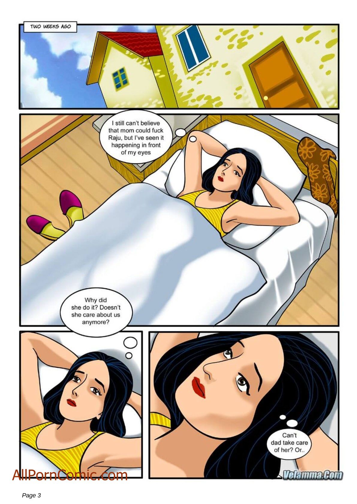 Velamma [Velamma] 7 . Velamma - Chapter 7 - She Needs More Than Just Motherly Love [Velamma] – page 3