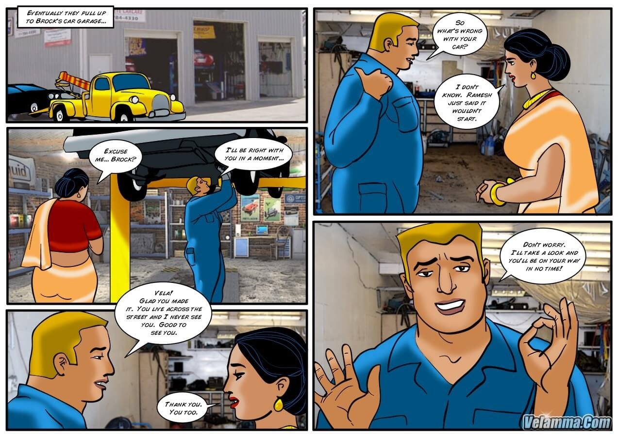 Velamma [Velamma] 42 . Velamma - Chapter 42 - Get All Greasy And Dirty At The Mechanics [Velamma] – page 12