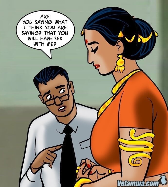 Velamma [Velamma] 65 . Velamma - Chapter 65 - Trapped In A Bank Vault [Velamma] – page 109