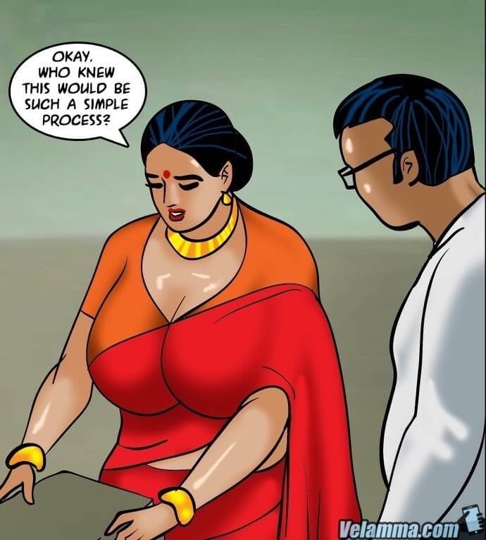 Velamma [Velamma] 65 . Velamma - Chapter 65 - Trapped In A Bank Vault [Velamma] – page 26