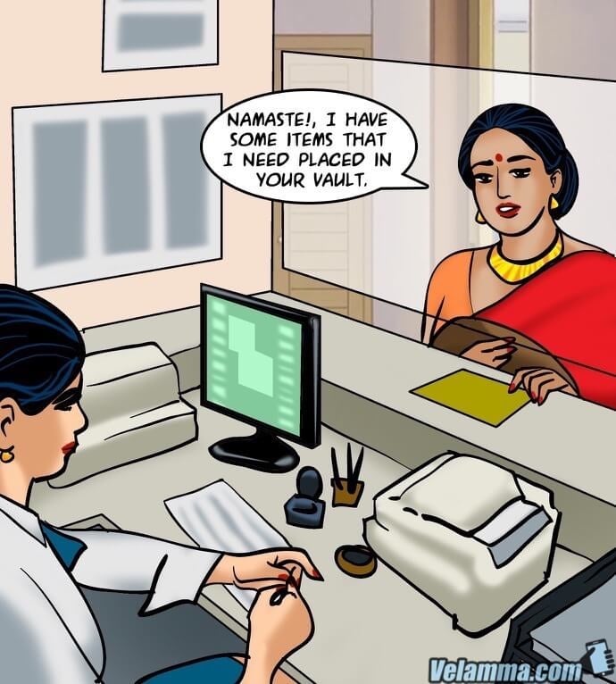 Velamma [Velamma] 65 . Velamma - Chapter 65 - Trapped In A Bank Vault [Velamma] – page 3