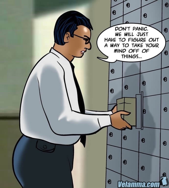 Velamma [Velamma] 65 . Velamma - Chapter 65 - Trapped In A Bank Vault [Velamma] – page 38