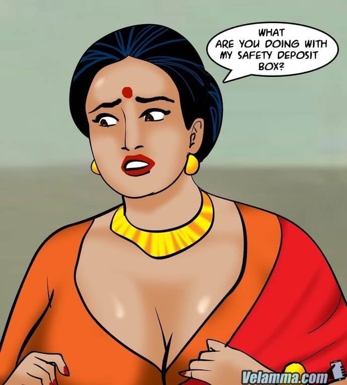 Velamma [Velamma] 65 . Velamma - Chapter 65 - Trapped In A Bank Vault [Velamma] – page 40