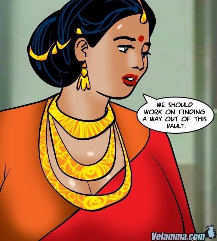 Velamma [Velamma] 65 . Velamma - Chapter 65 - Trapped In A Bank Vault [Velamma] – page 64
