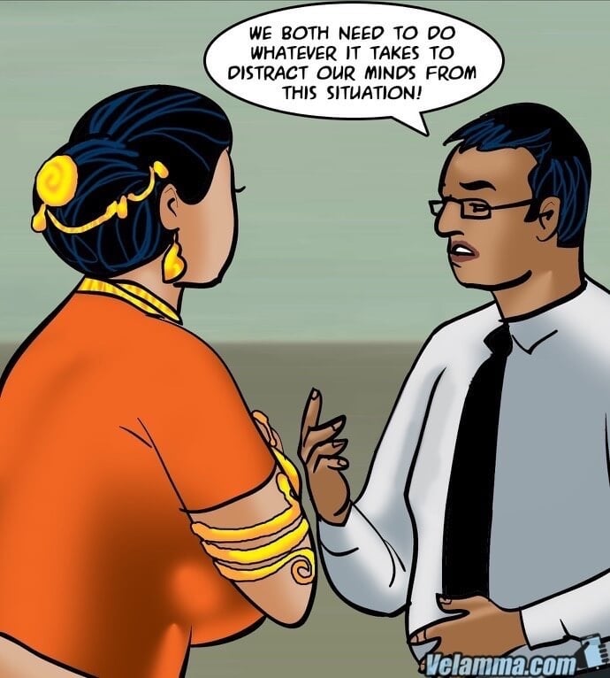 Velamma [Velamma] 65 . Velamma - Chapter 65 - Trapped In A Bank Vault [Velamma] – page 84
