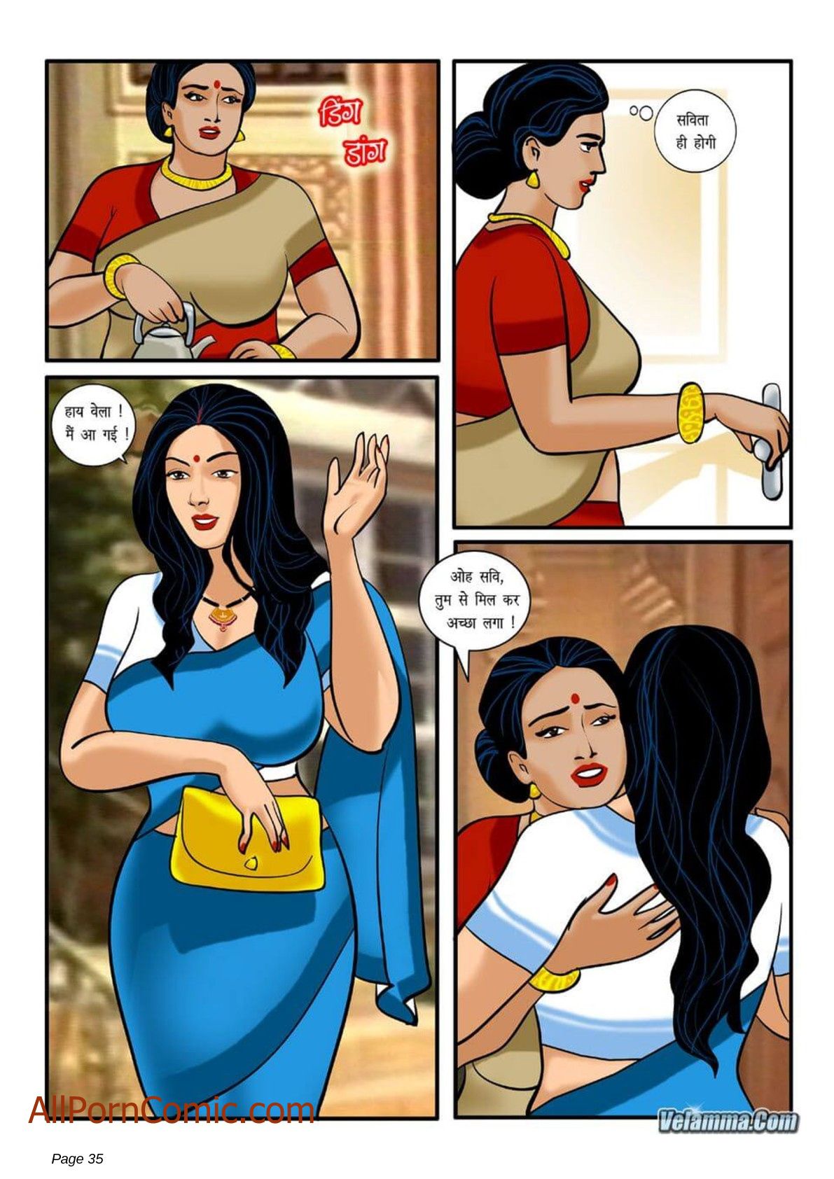 Velamma [Velamma] 6.5 . Velamma - Hindi - Chapter 6 [Velamma] – page 3