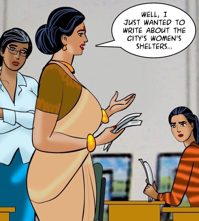 Velamma [Velamma] 87 . Velamma - Chapter 87 - The Interview [Velamma] – page 22