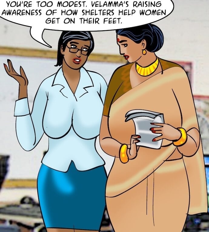 Velamma [Velamma] 87 . Velamma - Chapter 87 - The Interview [Velamma] – page 24