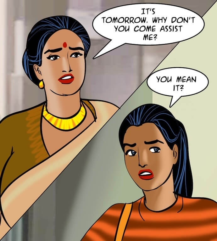 Velamma [Velamma] 87 . Velamma - Chapter 87 - The Interview [Velamma] – page 49