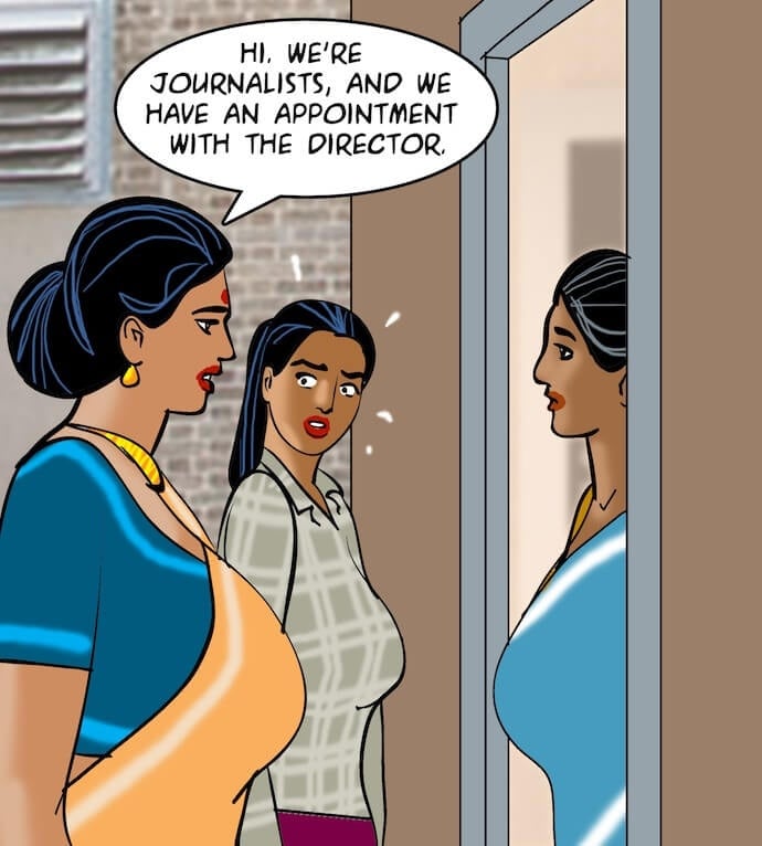Velamma [Velamma] 87 . Velamma - Chapter 87 - The Interview [Velamma] – page 56