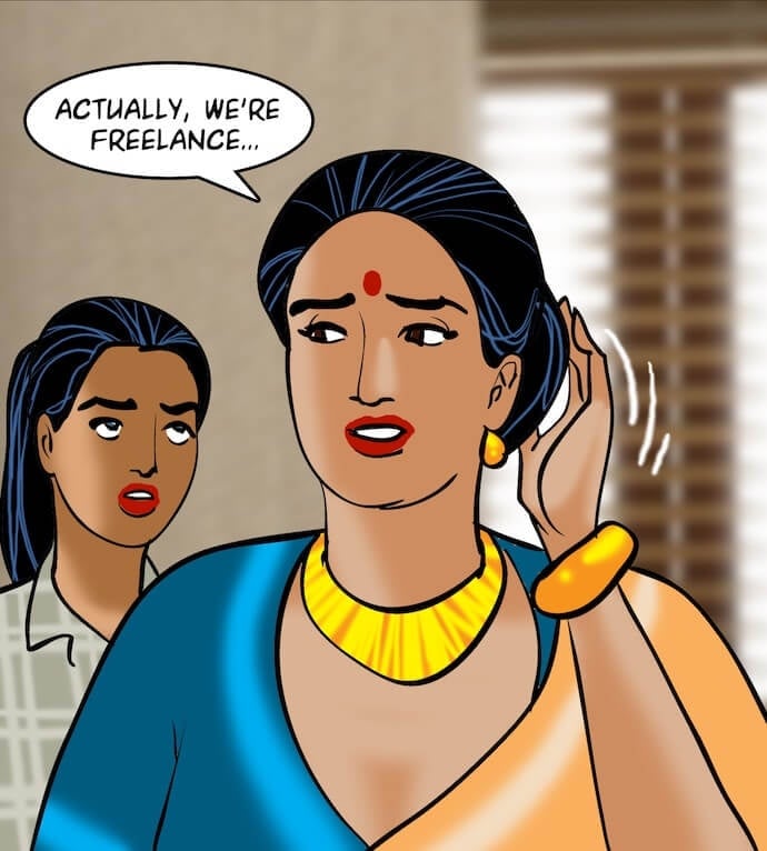 Velamma [Velamma] 87 . Velamma - Chapter 87 - The Interview [Velamma] – page 63