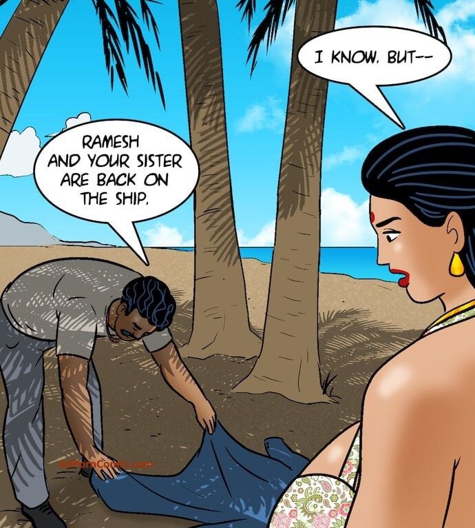 Velamma [Velamma] 100.2 . Velamma - Chapter 100 - Part 2 - The Love Boat [Velamma] – page 37