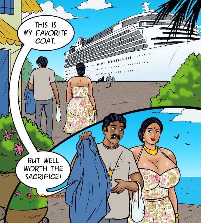 Velamma [Velamma] 100.2 . Velamma - Chapter 100 - Part 2 - The Love Boat [Velamma] – page 52