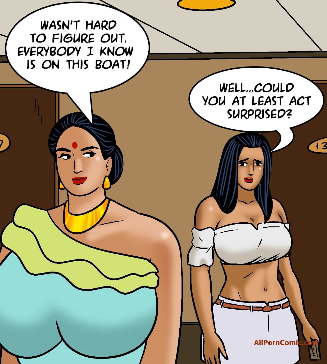 Velamma [Velamma] 100.2 . Velamma - Chapter 100 - Part 2 - The Love Boat [Velamma] – page 95